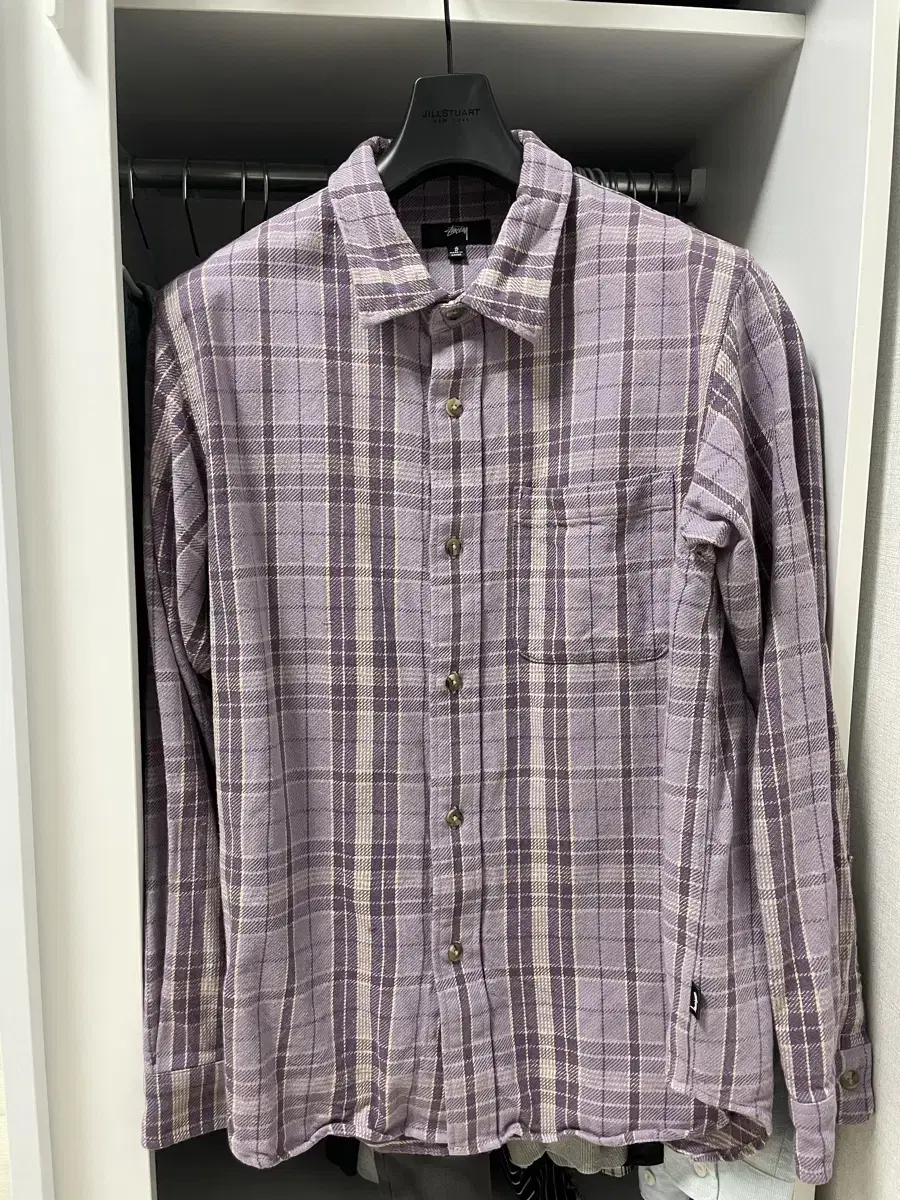 [S] stussy stones plaid shirt 스투시 플란넬